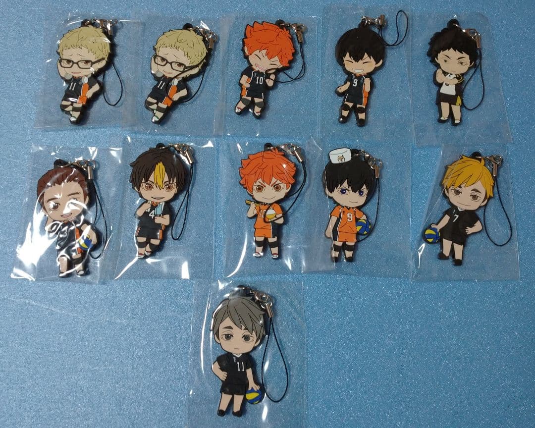 ハイキュー ねんどろいど 特典 ラバーストラップ