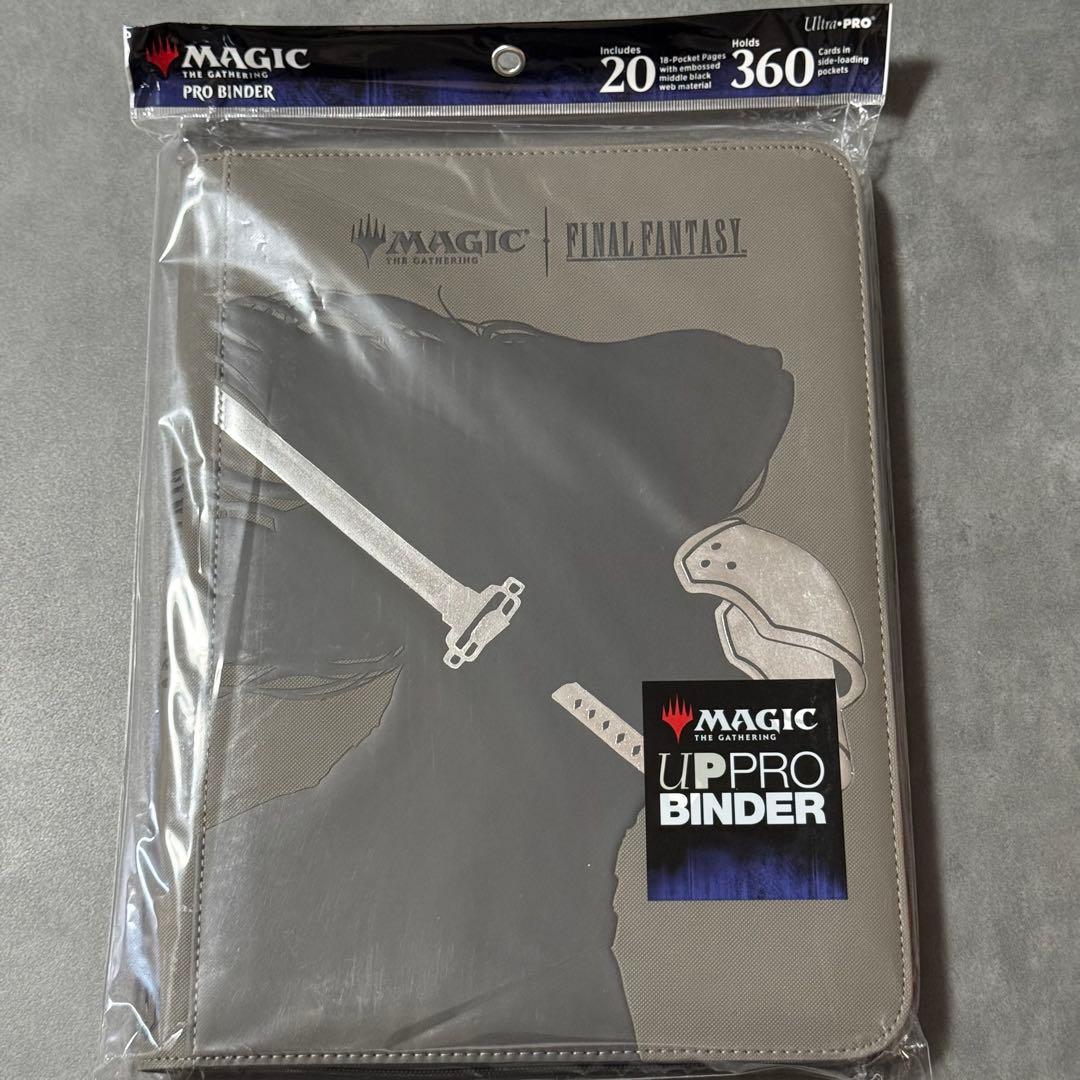 【UltraPro】クラウド・セフィロス バインダー MTG FF ウルトラプロ