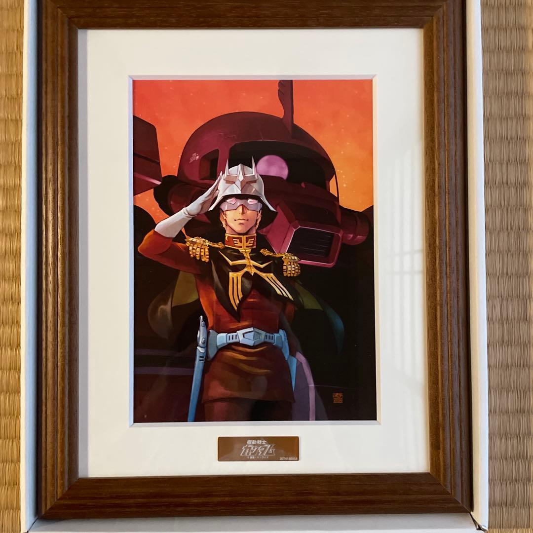 バンダイ　シャア・アズナブル アートコレクション　2025