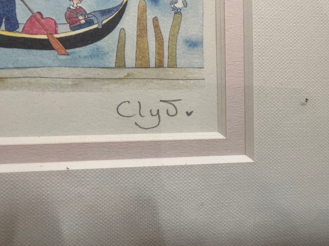 【送料無料】クリープ　リトグラフ