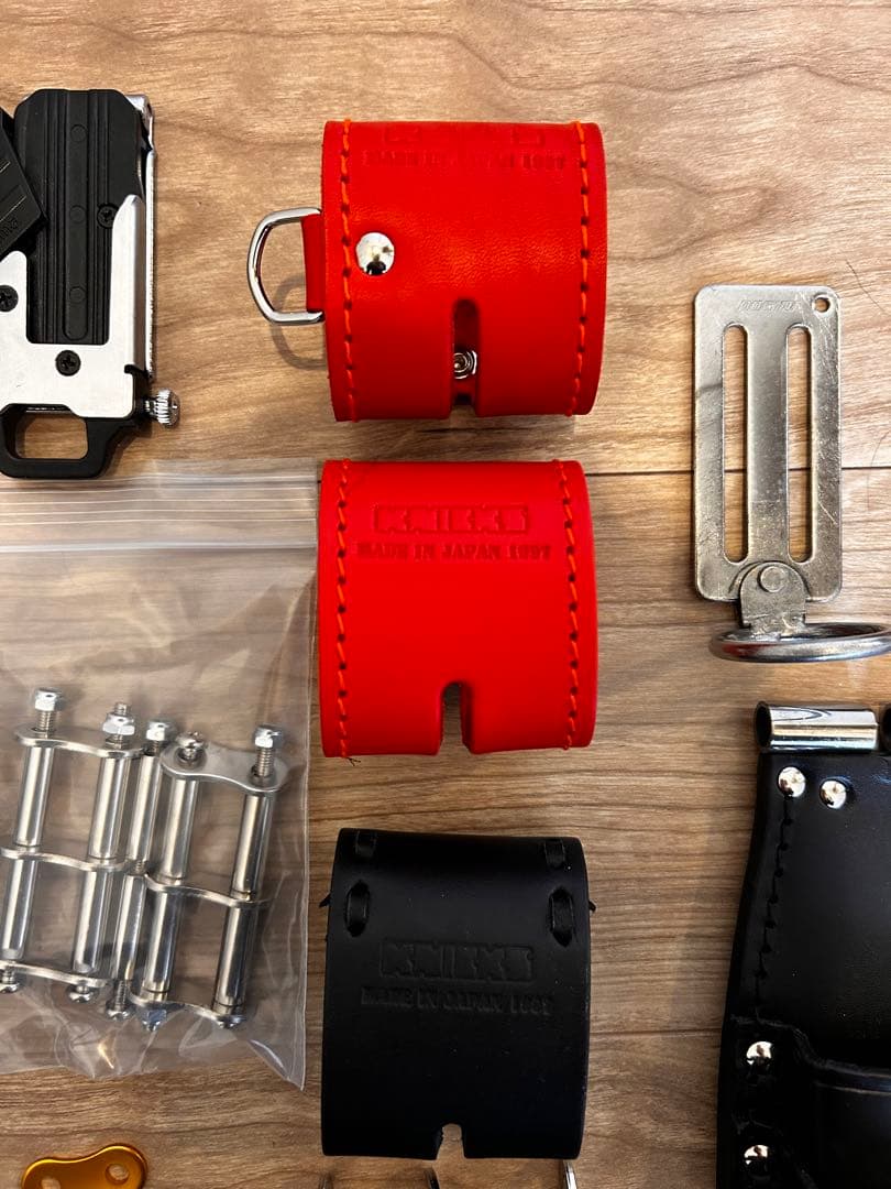 ニックス　ガラス革2段　ペンチ　ハンマーホルダー　まとめ売り