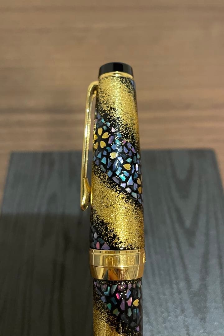 セーラー万年筆　内閣総理大臣特別慰労品　21K 桜流れ