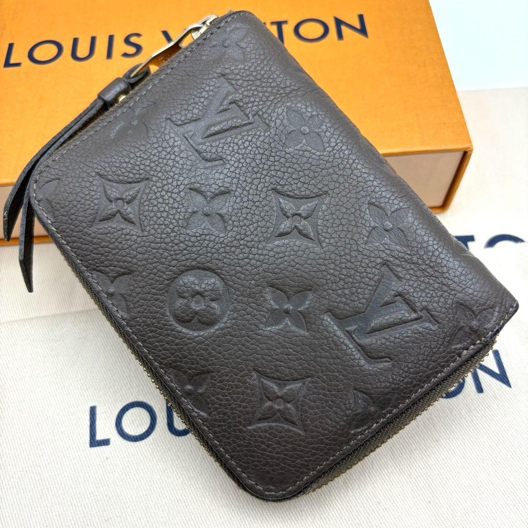 ルイヴィトン モノグラム アンプラント ポルトフォイユ スクレット コンパクト