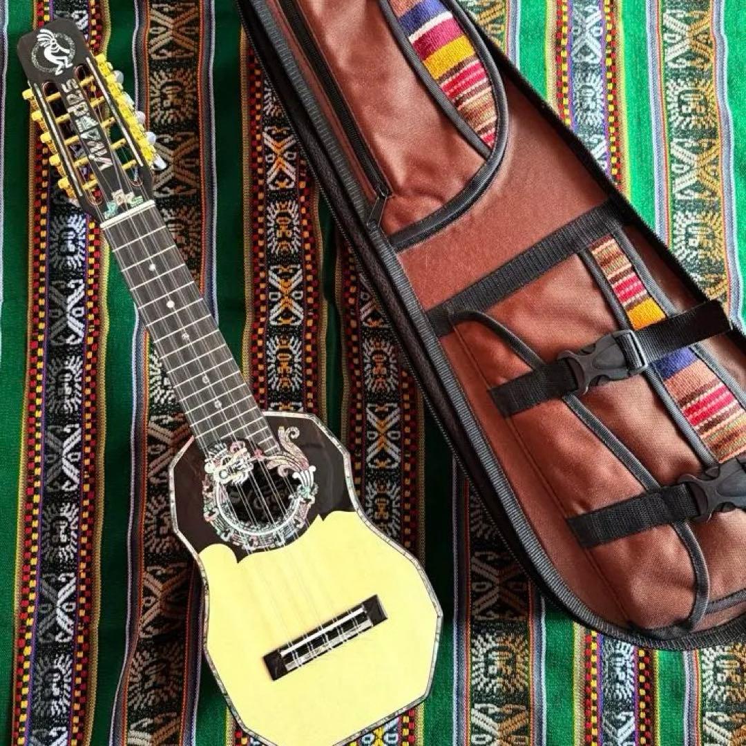 チャランゴ フォルクローレ ケース付 charango ケーナ サンポーニャ