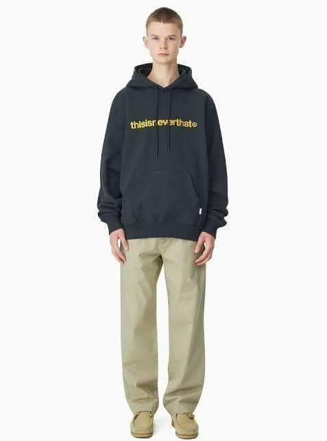 ネバザ フード付パーカー Sサイズ タグ付 韓国 Thisisneverthat