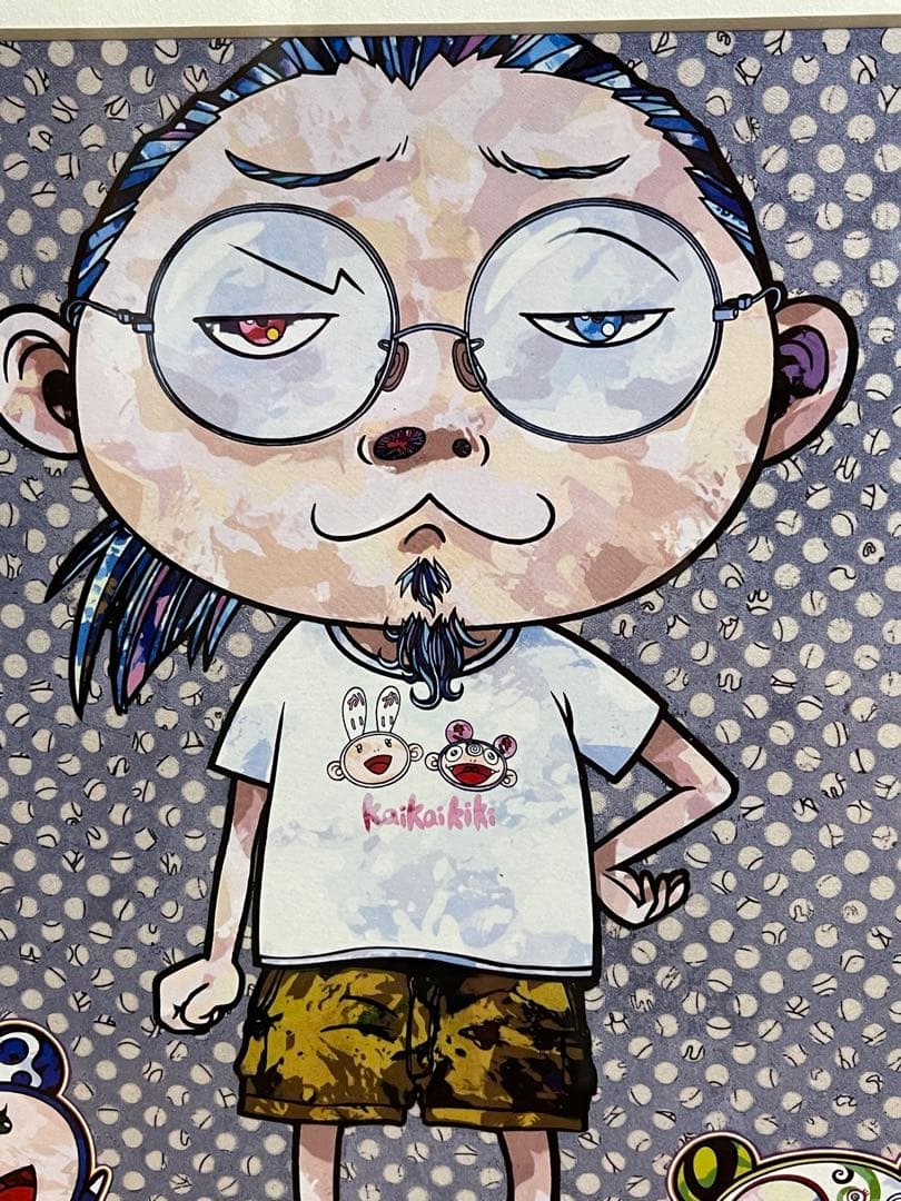 村上隆　オリジナルキャラクター イラスト ポースターアート