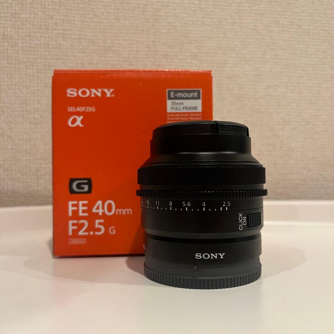 Sony FE 40mm F2.5 G レンズ 本体