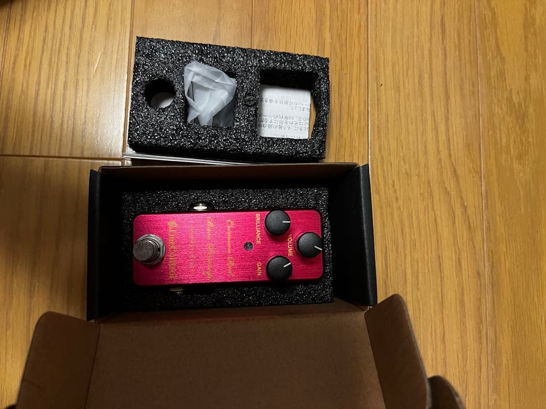 ベース One Control Red Crimson Bass Preamp