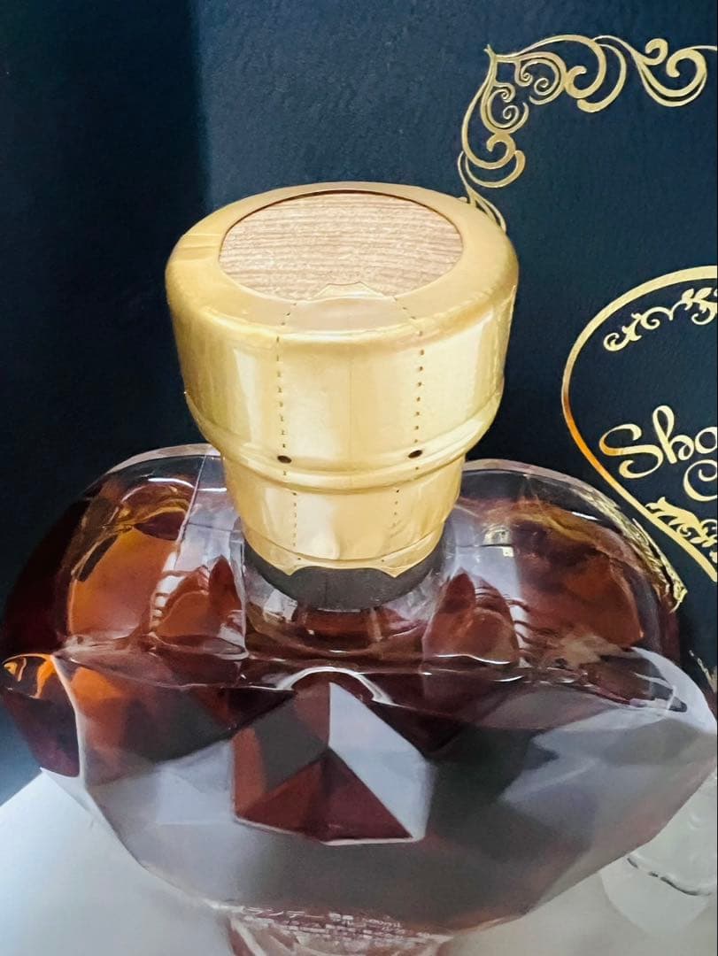 シェイプハート　クリアクリスタルボトル　替栓・化粧箱・外カバー付　国産品　未開封