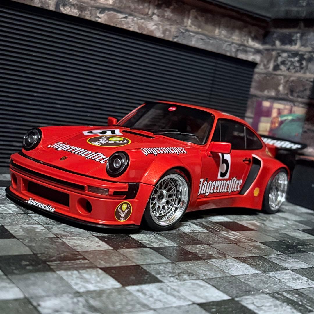 ワンオフカスタム 1/18 Solido ポルシェ 911 KS-R