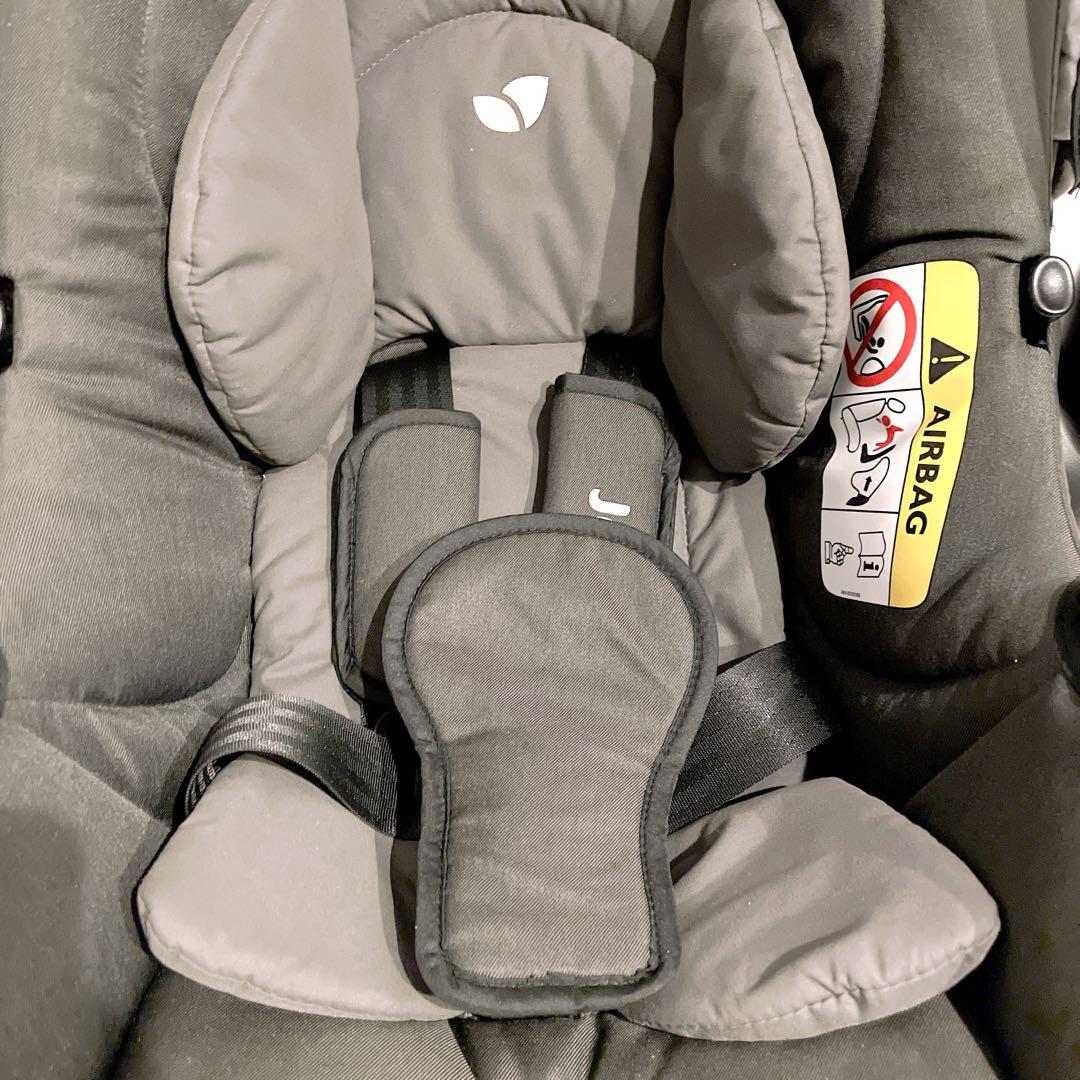 Joie gemm 極美品✨チャイルドシート　ベビーシート　バウンサー　グレー