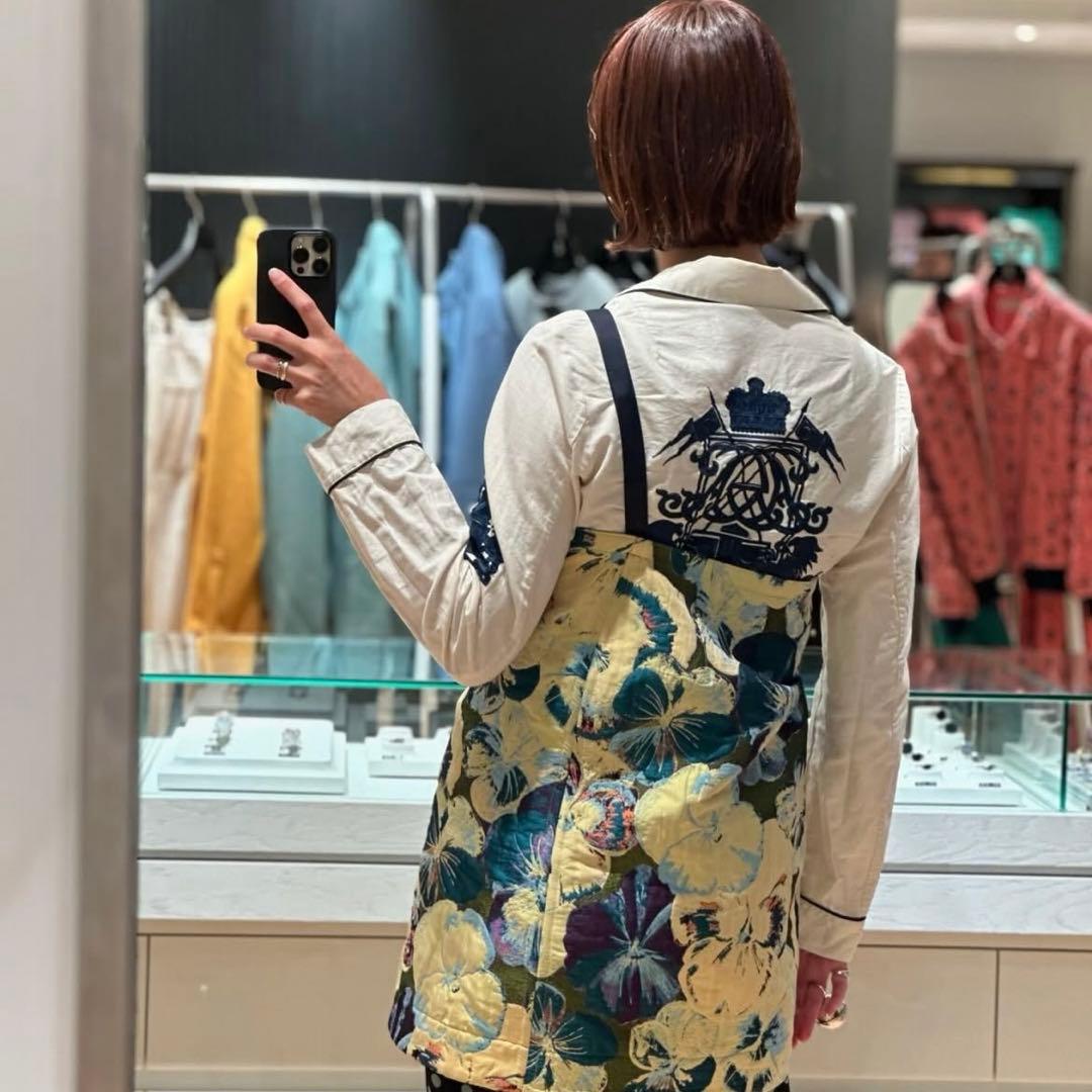 【お値下げ中】CABaN リバーシブルラップスカート