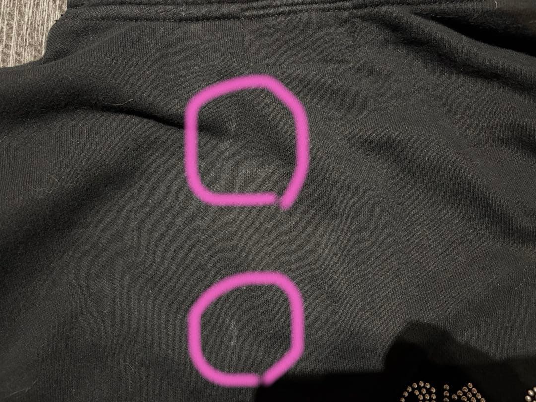 ファットランク　キラキラパーカー　S