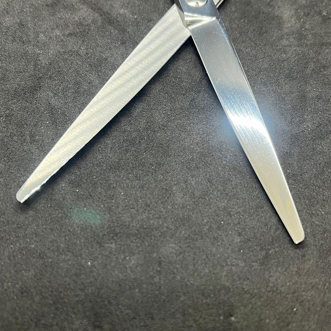 【美品】DOWA B2 Cobalt Flat 理容ハサミ　ハサミ