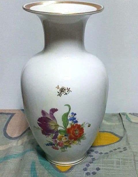 REICHENBACH 陶器 花柄 約25cmヴィンテージ　ライヒェンバッハ