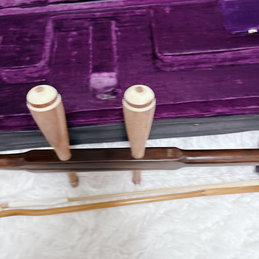 二胡★中古品・現状品、付属品、ケース付き