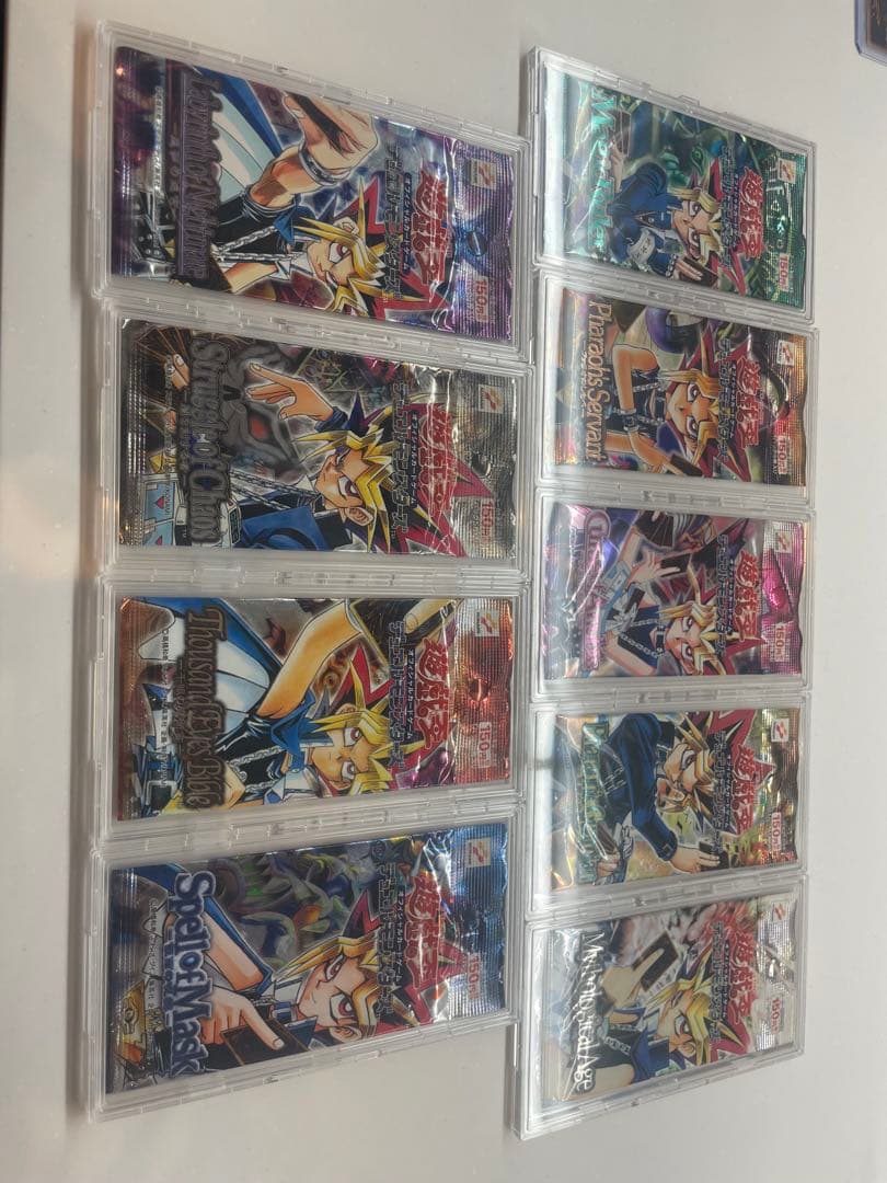 【最終値下】遊戯王2期未開封ブースターパックコンプリート