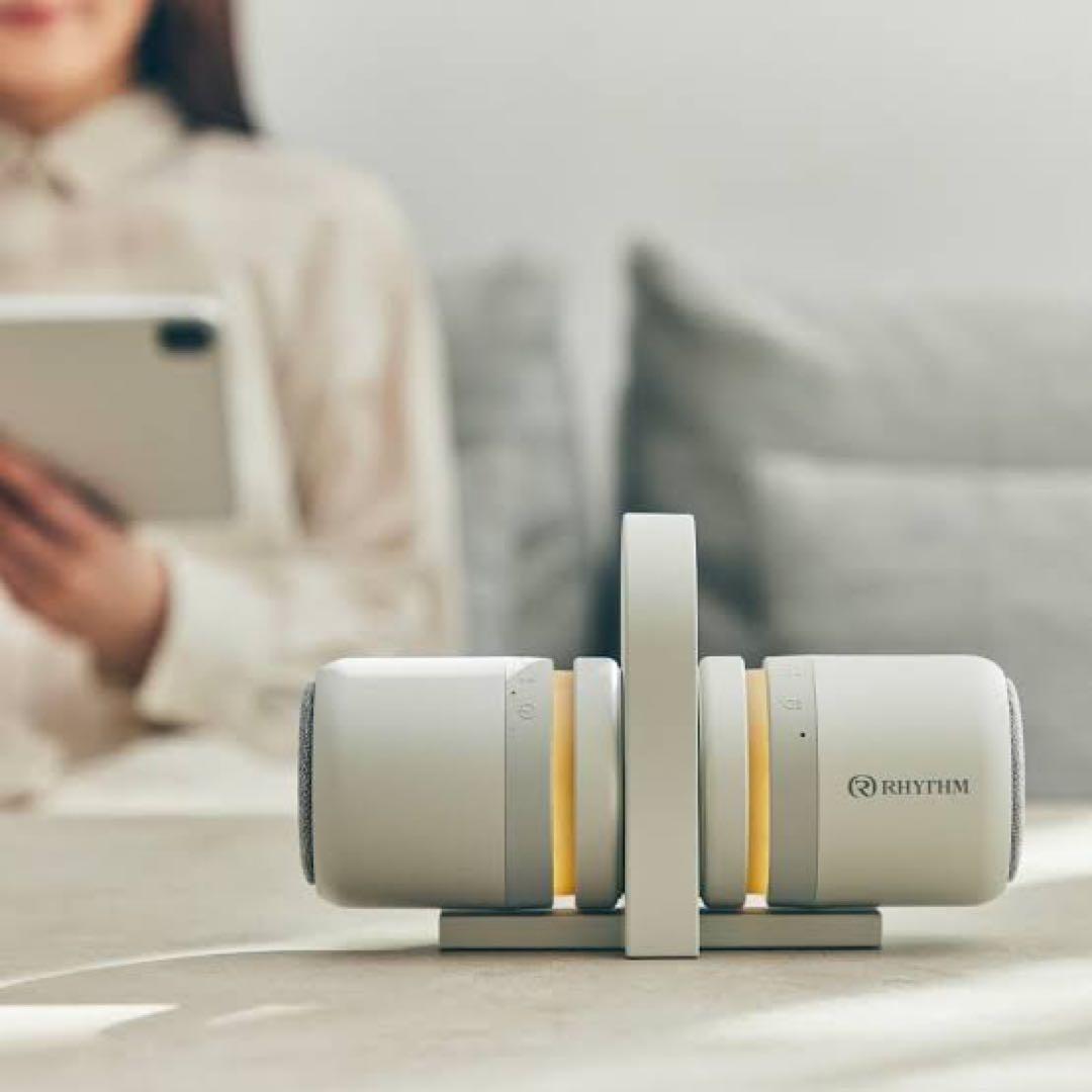 【新品未開封】RHYTHM MAGSPEAKER DUO ホワイト防水スピーカー