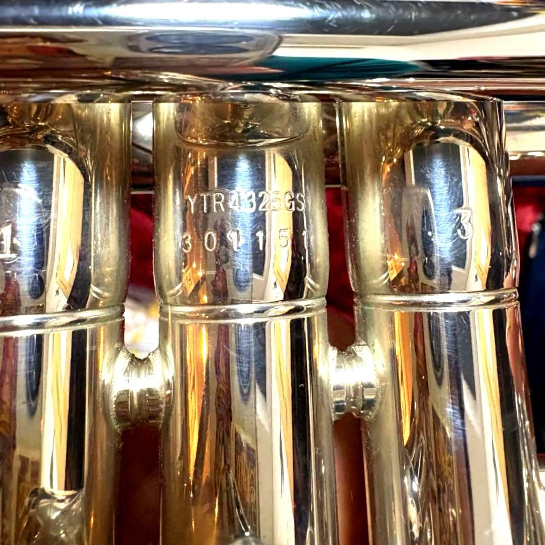 tea　【YAMAHA トランペット YTR-4325GS】純正ケース付き