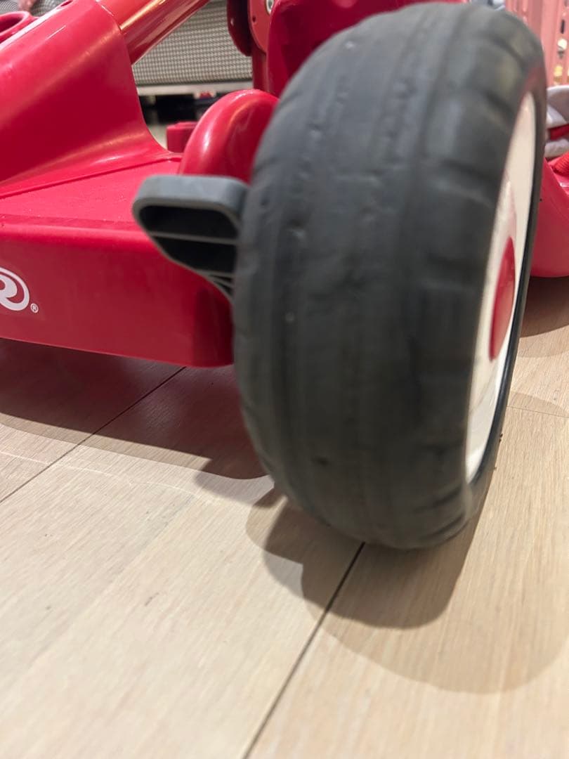 限定値下げ　廃盤品RADIO FLYER 三輪車 赤 2人乗り　ラジオフライヤー