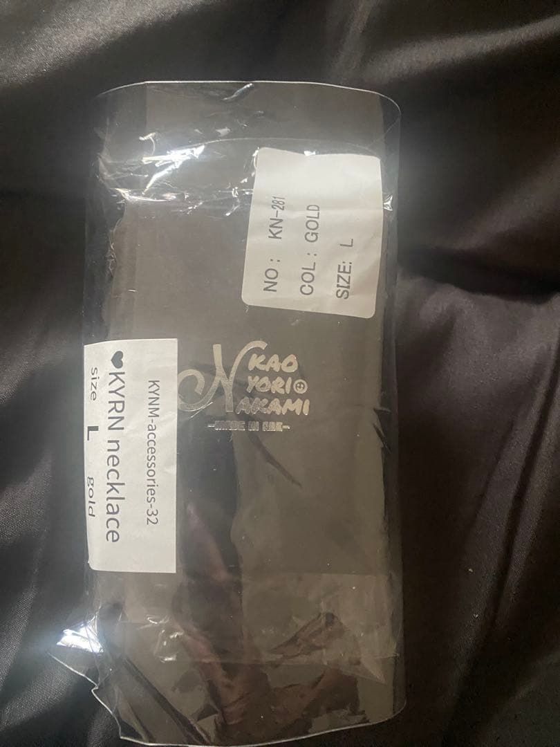 カオヨリナカミ　ネックレス　L