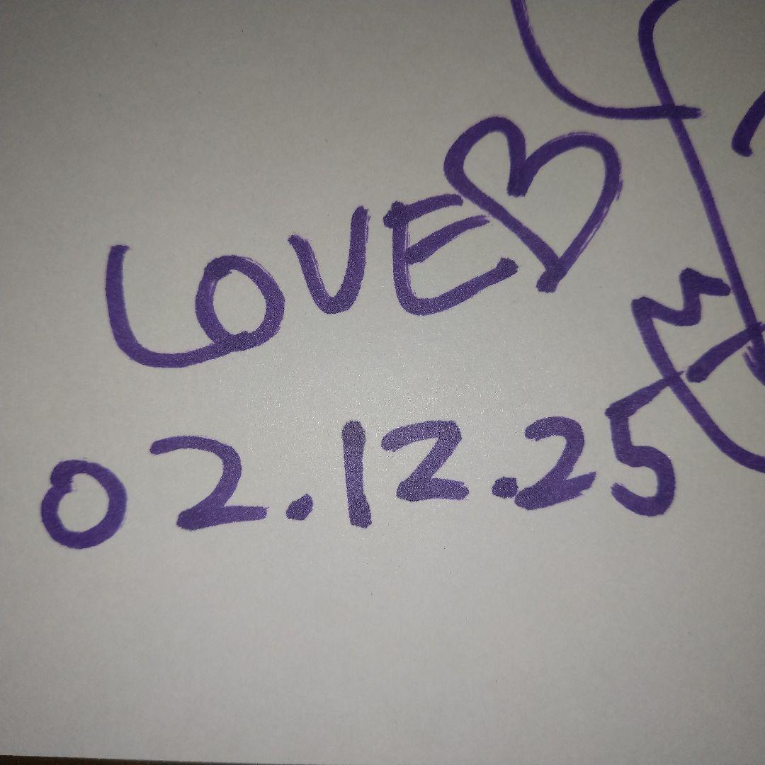 BONNIE PINK (ボニー・ピンク) 直筆サイン入り色紙