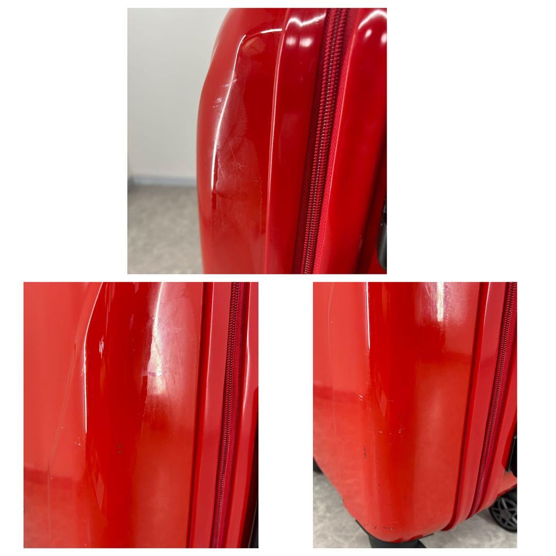 送料込み⭐︎Ferrari 【赤 キャリーケース 4輪】希少