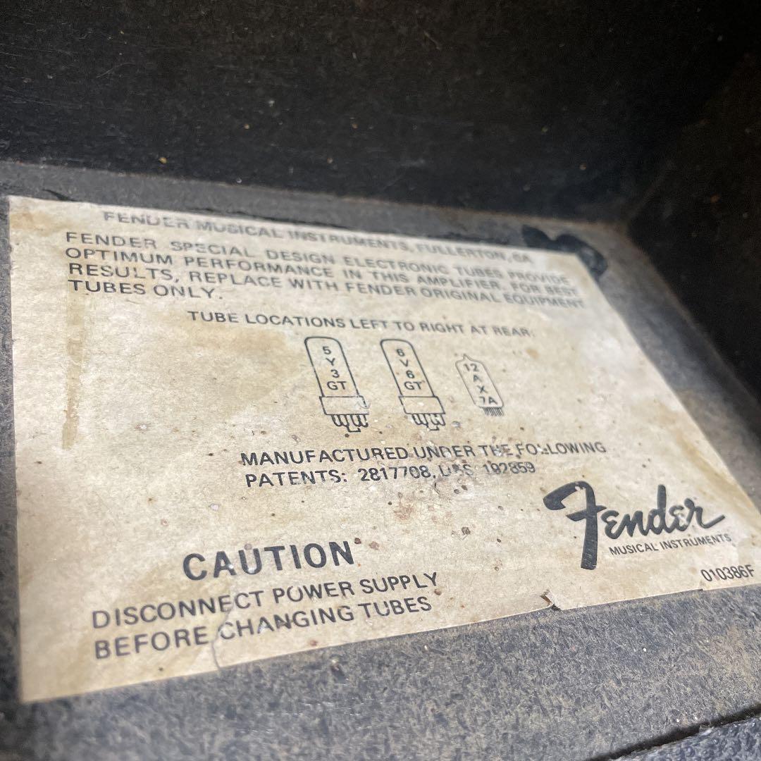 Fender CHAMP 銀パネ