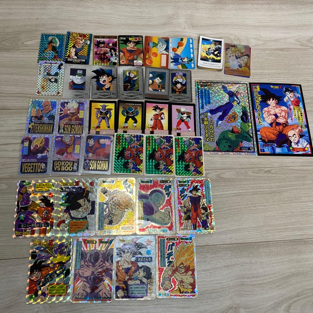 ドラゴンボール　山勝両面ブロマイド　ホットスタンプカード