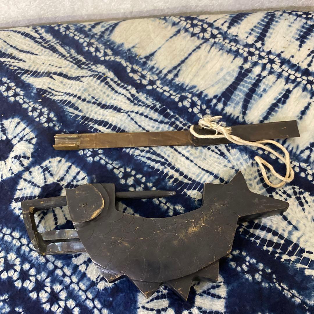 李朝　鍵　錠前　蔵