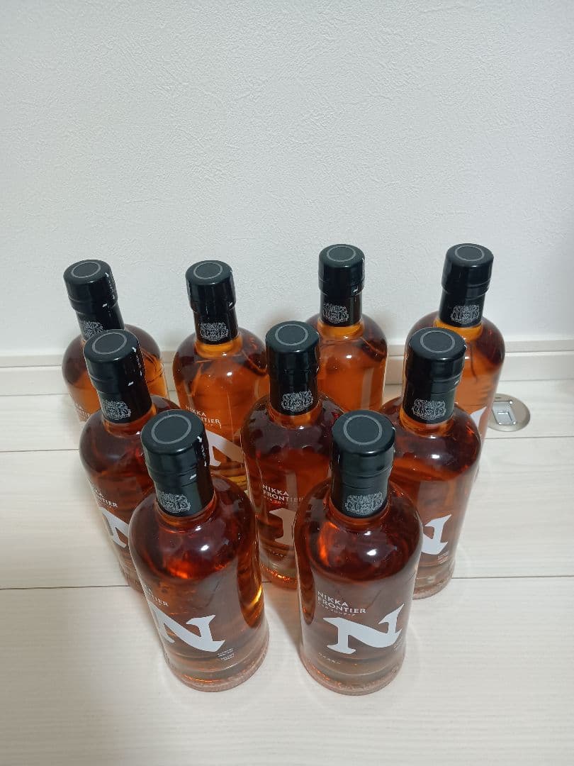 NIKKA FRONTIER ウイスキー 500ml 43%　9本セット