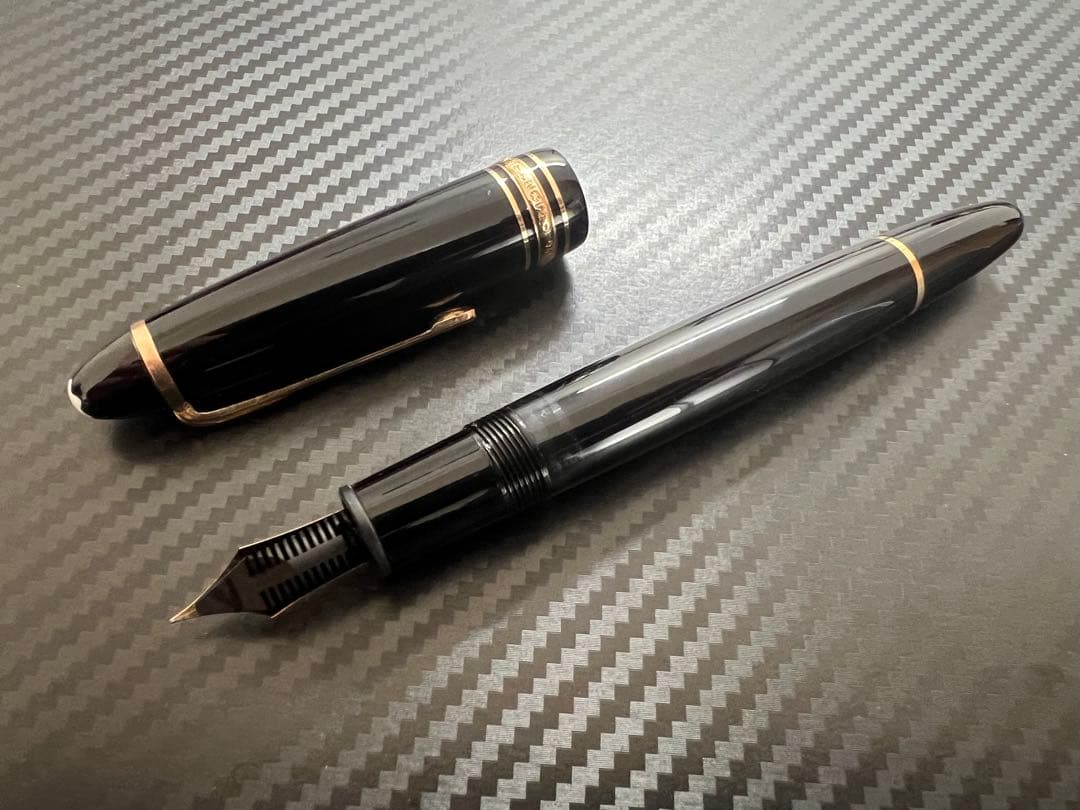 モンブラン マイスターシュテュック 146 万年筆 14C 全金 F 細字 3