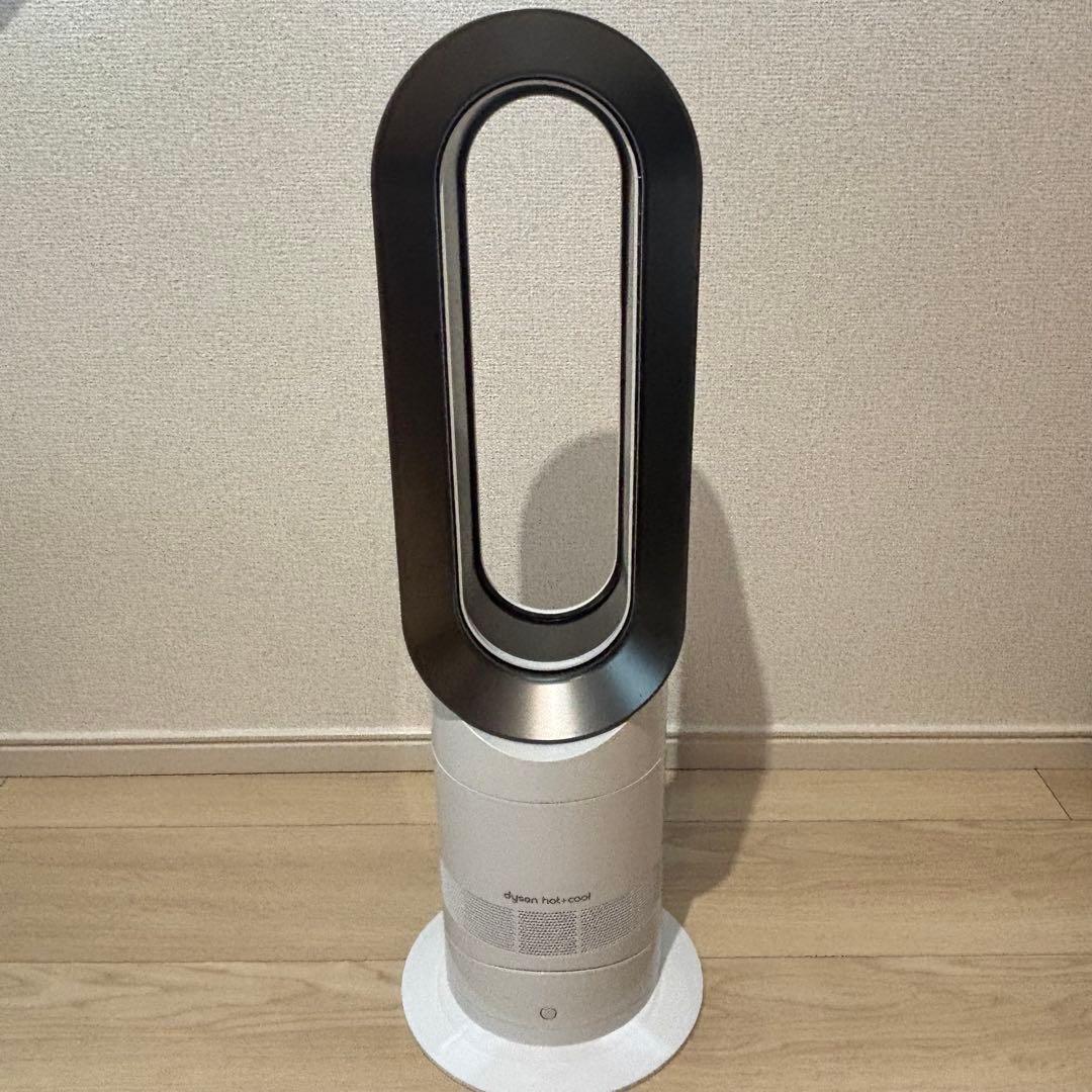 極美品✨ dyson AM09 純正リモコン付き　ヒーター　扇風機　ホワイト