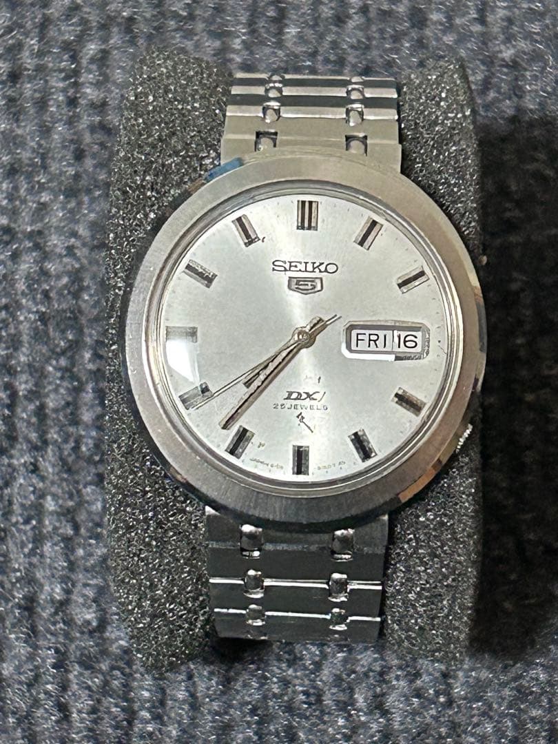 SEIKO DX 自動巻き時計 シルバー