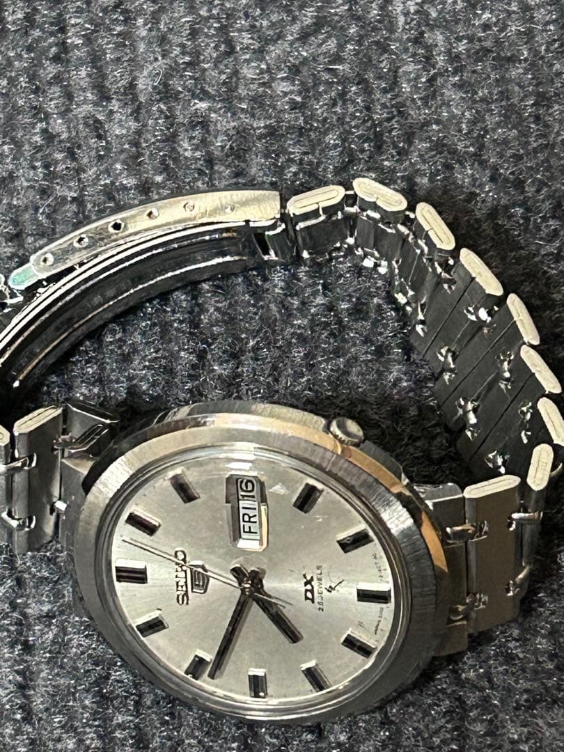 SEIKO DX 自動巻き時計 シルバー