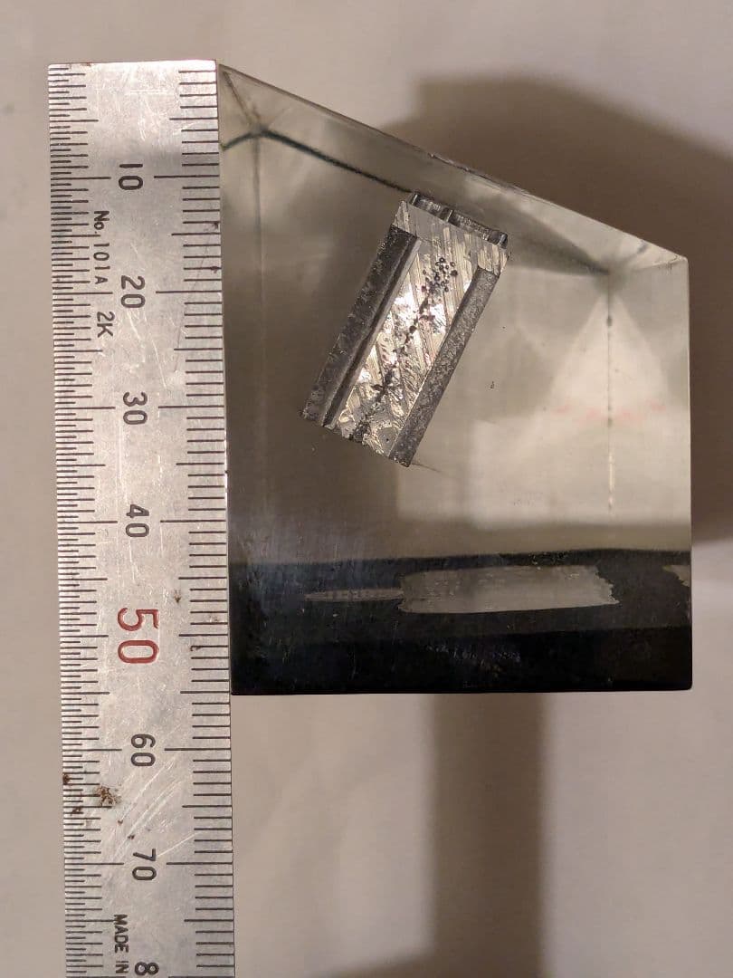 読売新聞社 活字さようなら 記念品 鉛活字 置物 1986年