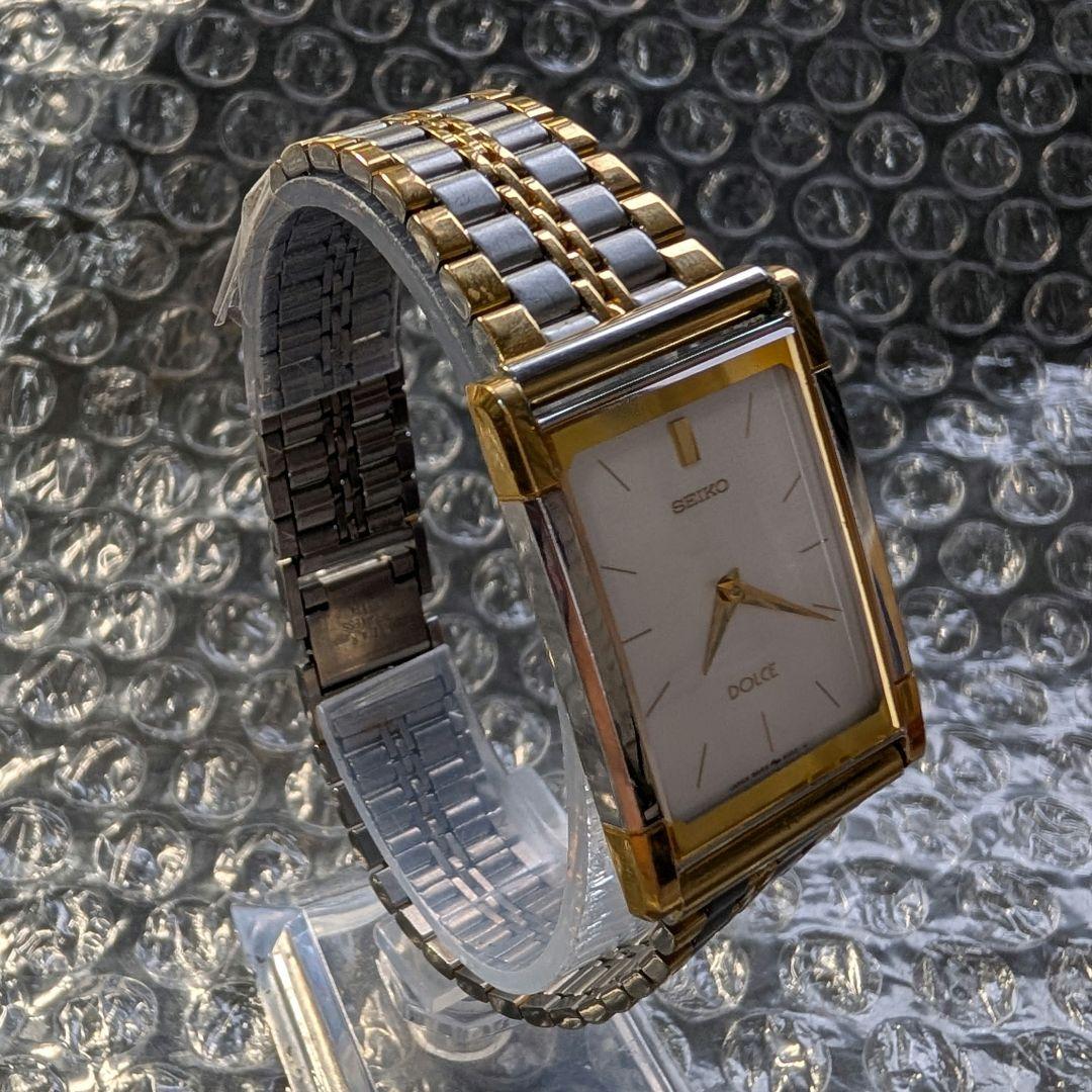 SEIKO セイコー DOLCEドルチェ8N40レクタンゴ　メンズクォーツ腕時計
