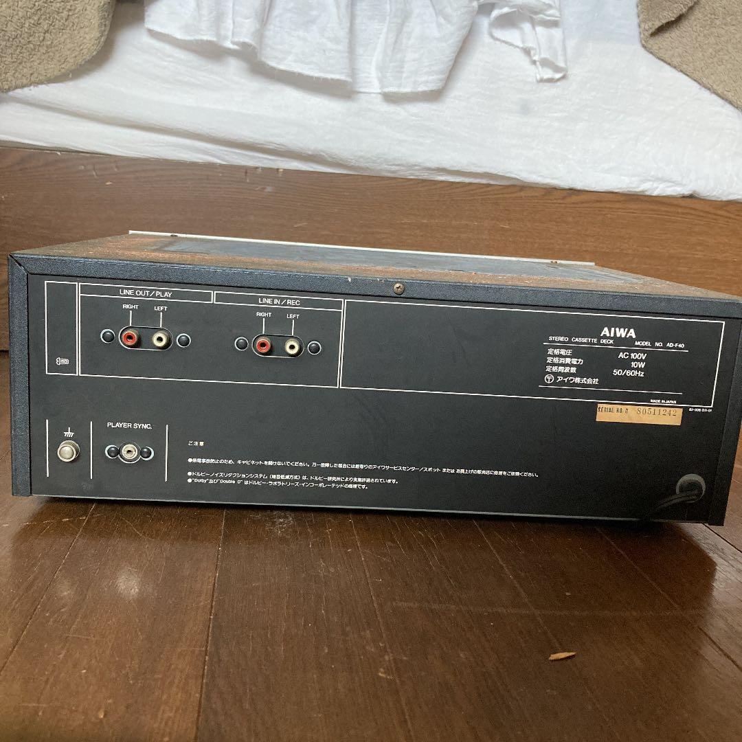 AIWA ステレオカセットデッキ