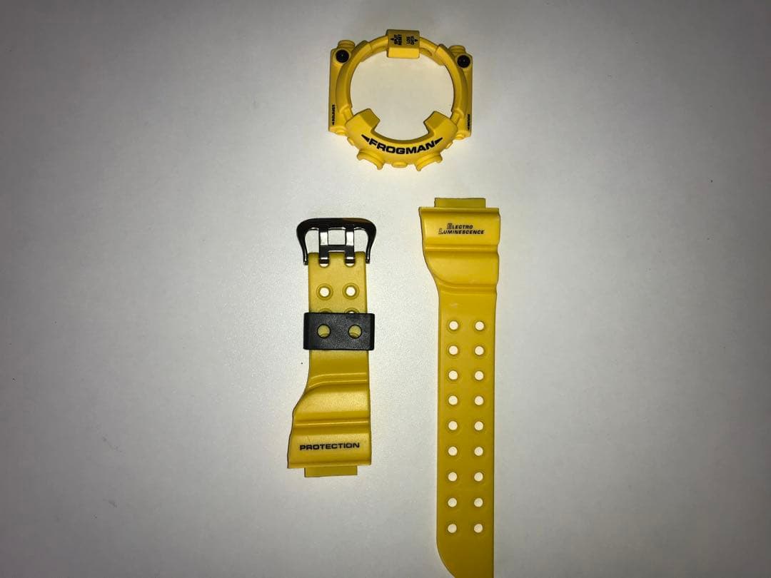 ま*も様 未使用！FROGMAN専用腕時計バンド&フレーム2本セット ！グレー＆