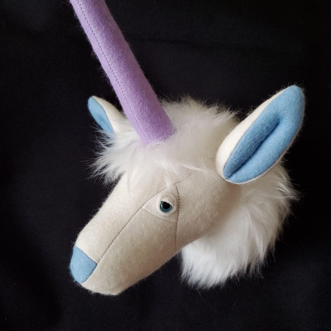 ユニコーン ぬいぐるみ 壁飾り