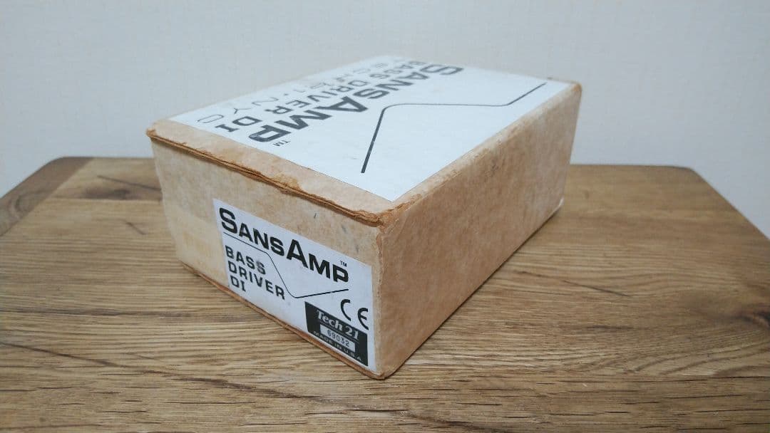 TECH21 SANSAMP BASS D DI 初期型　エフェクター