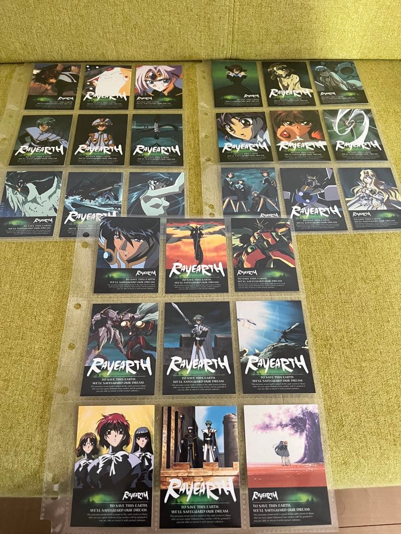 レイアースOVA版　コレクションカード　カードダス　コンプ　90枚