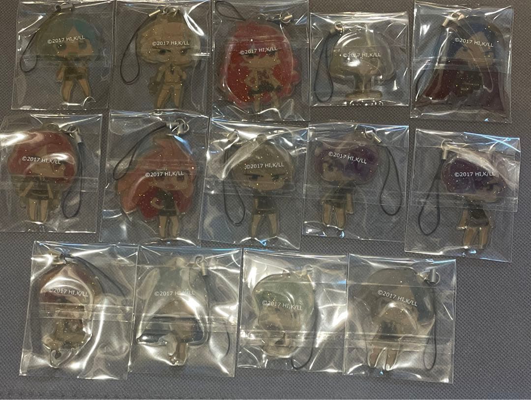 宝石の国　ラバーストラップ　ラバーマスコット　フォス　アンターク　パパラチア