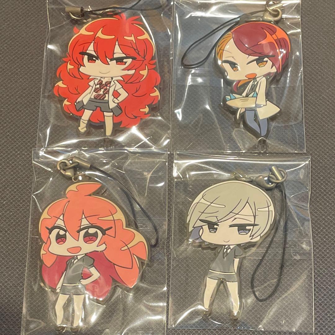 宝石の国　ラバーストラップ　ラバーマスコット　フォス　アンターク　パパラチア