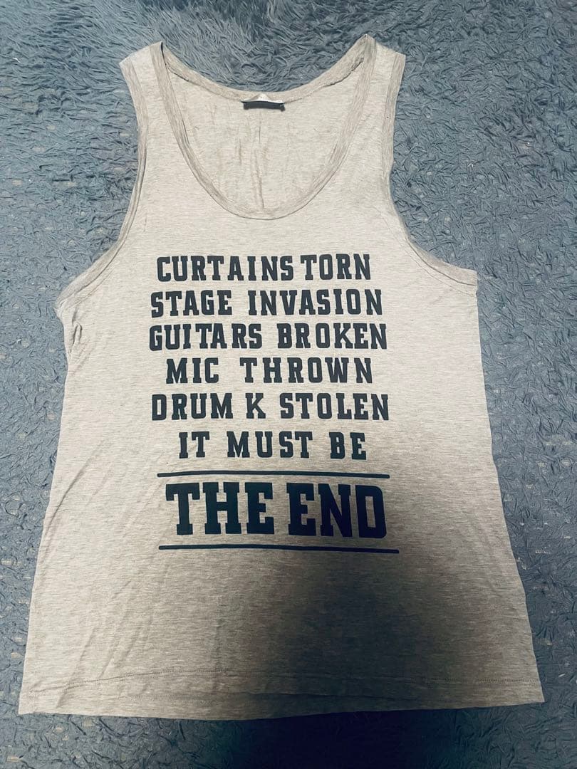 Dior homme endタンクトップ　グレー