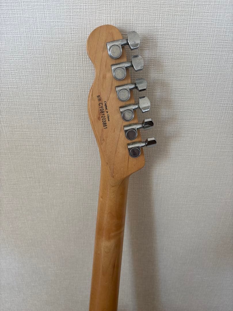 Squier by Fender Telecaster レッドカービンテージ