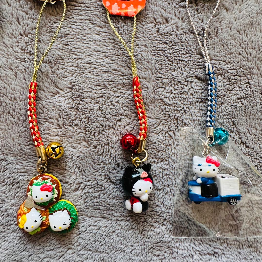 ご当地キティ　根付けストラップ　シャープペンシル　まとめ売り　26点セット