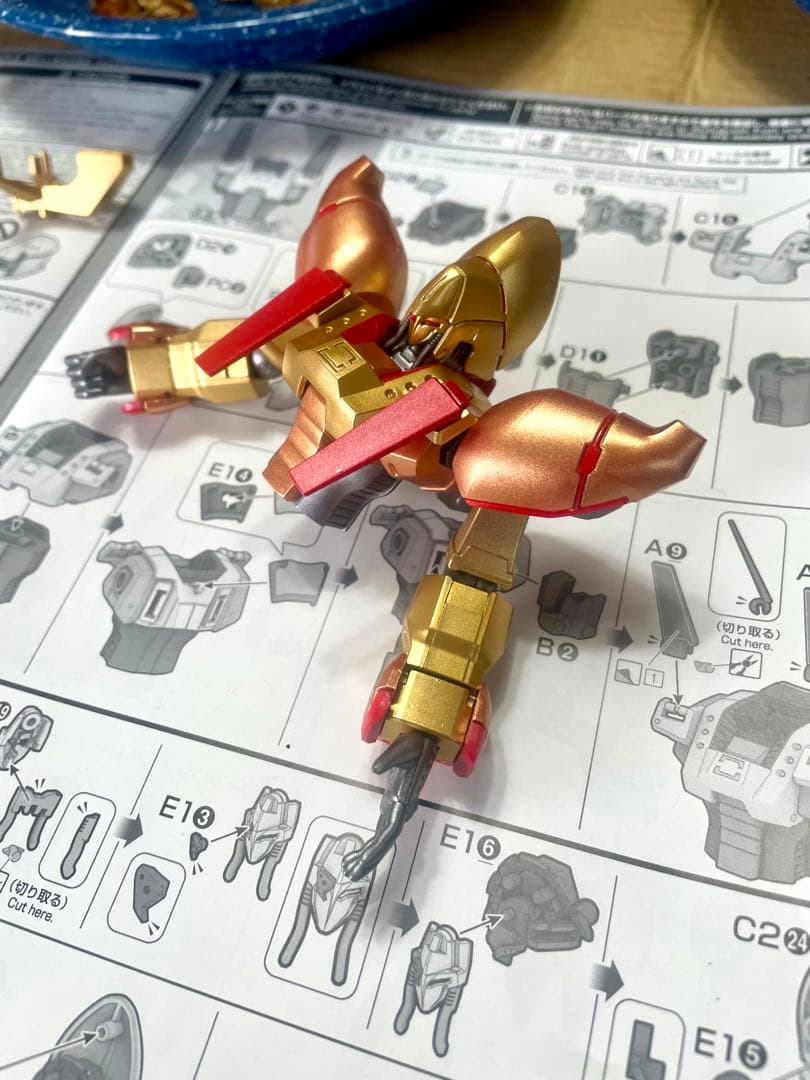 HG 1/144 カルバリーテンプルヘルミーネ　全塗装　完成品