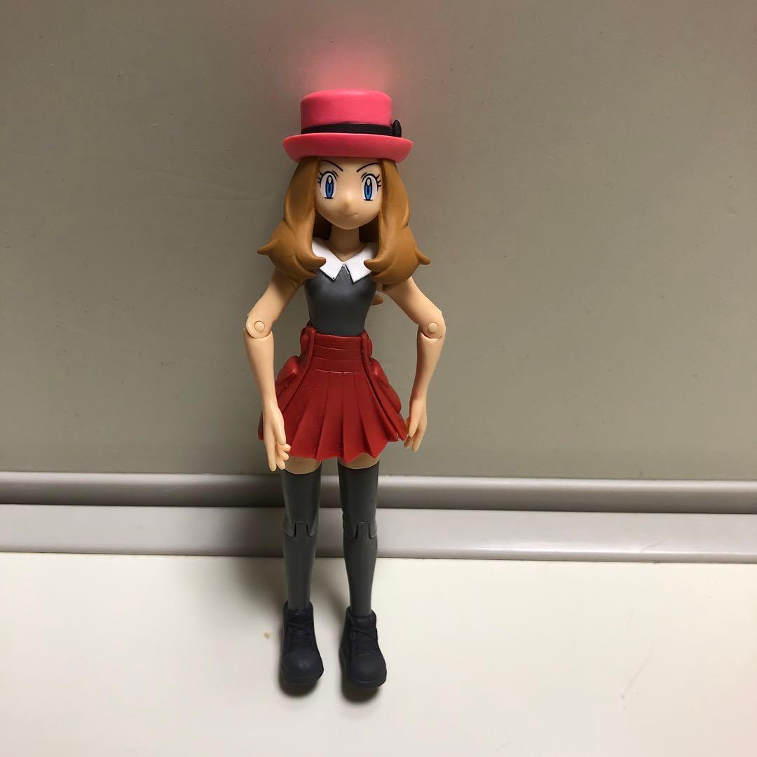 ポケモンサトシとセレナのフィギュアです。