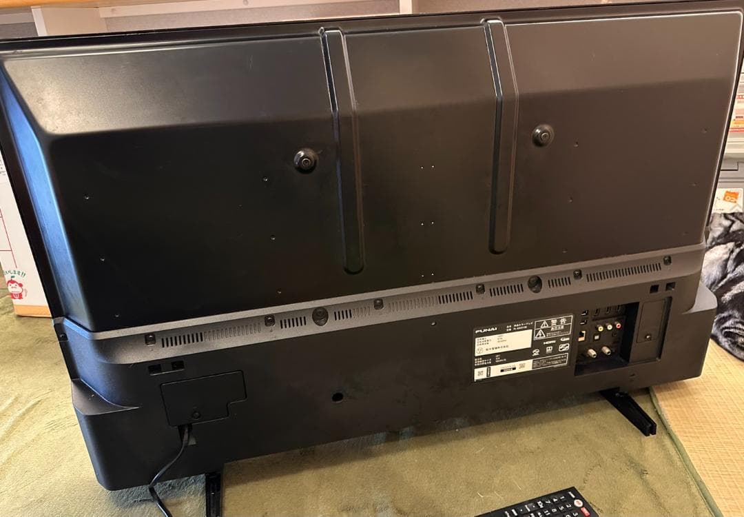 funai フナイ　43型 テレビ FL-43U3130　20年製　4K対応！